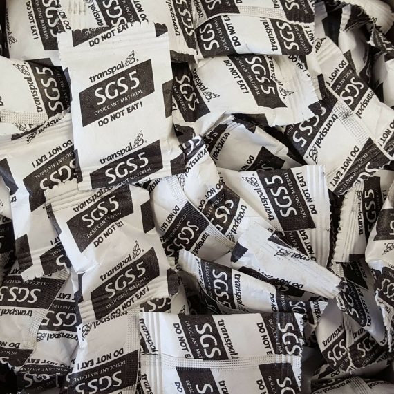 Silica Gel Sachets Packets Packs Bags Desiccant Moisture Absorbing 8 Pack Sizes Packaging Shack