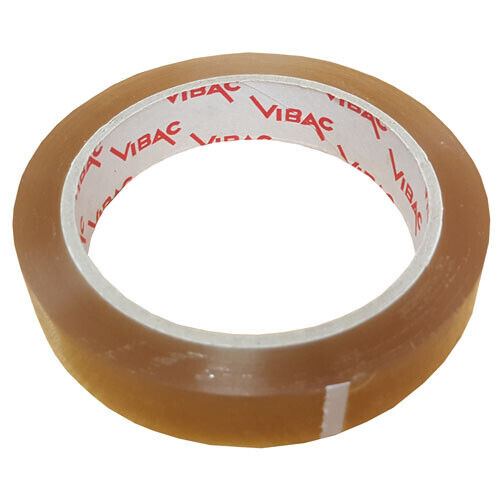Vibac 500 Clear Polyprop Solvent Adhesive Tape 12mm x 66m Qty 6 Rolls