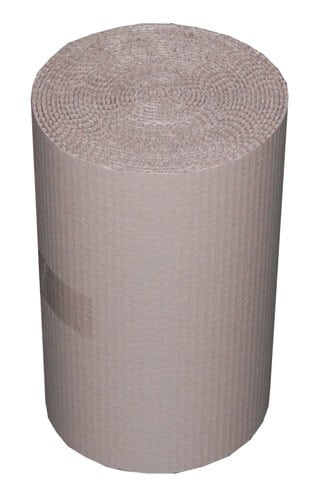 Corrugated Cardboard Paper Wrapping Roll 350mm Wide x 10m Long