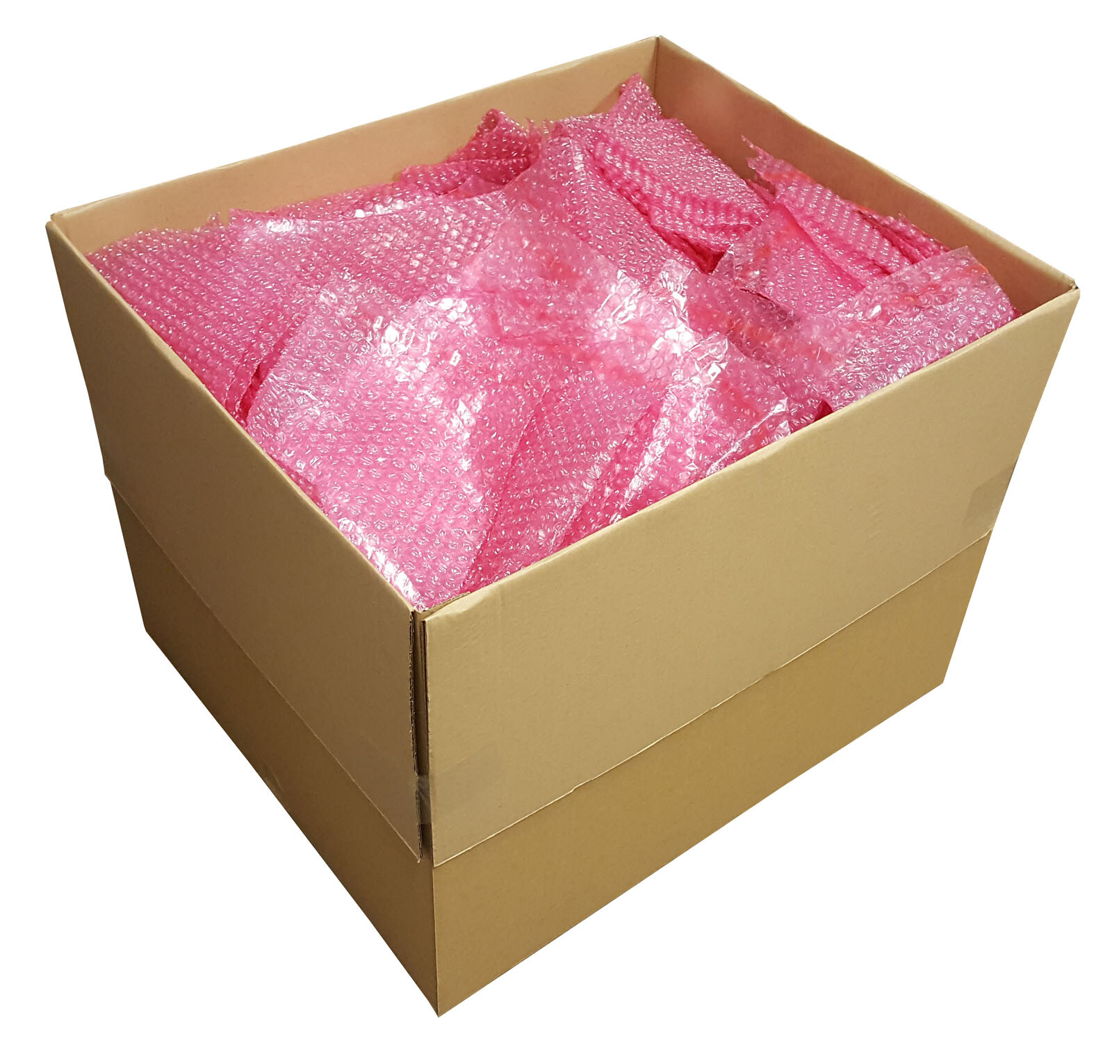 Pink Anti Static Bubble Bags 100mm x 135mm ASBP1 Peel Seal Strip Qty 750