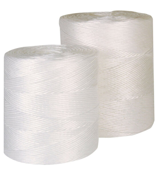 White Weather Resistant Polypropylene Twine String 1 Roll of 1000m