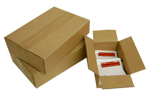 1000 A5 225mm x 165mm Self Adhesive Printed Documents Enclosed Wallets