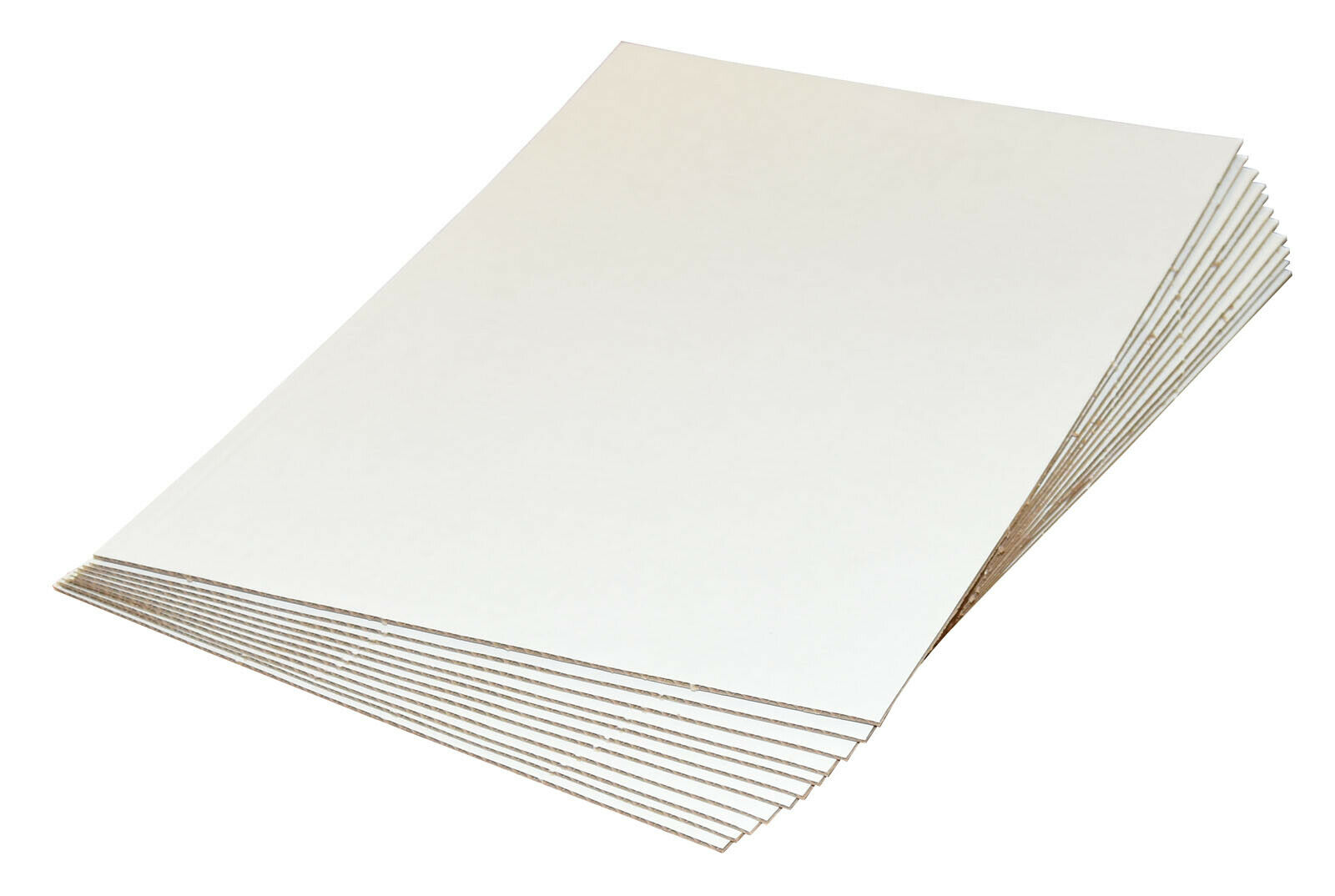 A5 A4 A3 A2 A1 A0 White Cardboard Corrugated Sheets Pads Divider Art Craft Board