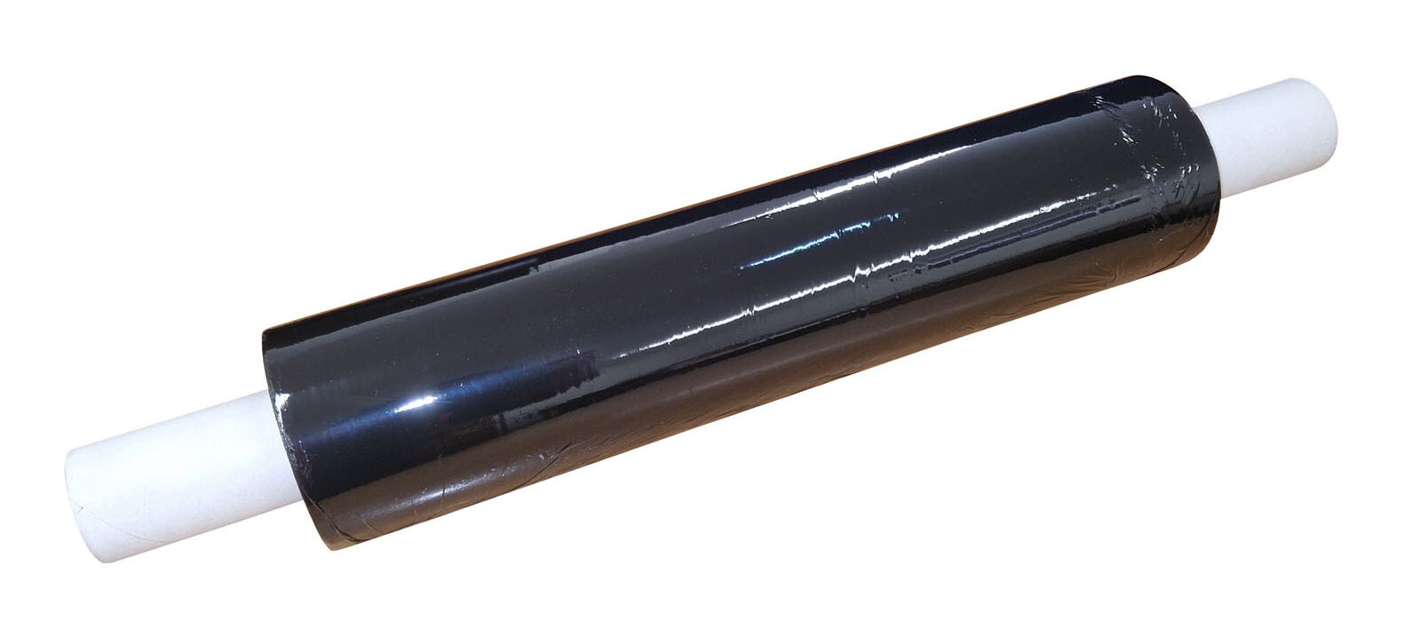 Black Opaque Hand Pallet Stretch Wrap Film 400mm x 300m x 17mu Extended Cores