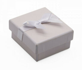 Pearl Gift Box for Rings with Satin Ribbon 60mm x 54mm x 30mm Qty 1 Box