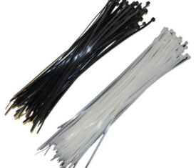 Strong Zip Wire Cable Ties Black or Natural Nylon Large Range of Sizes