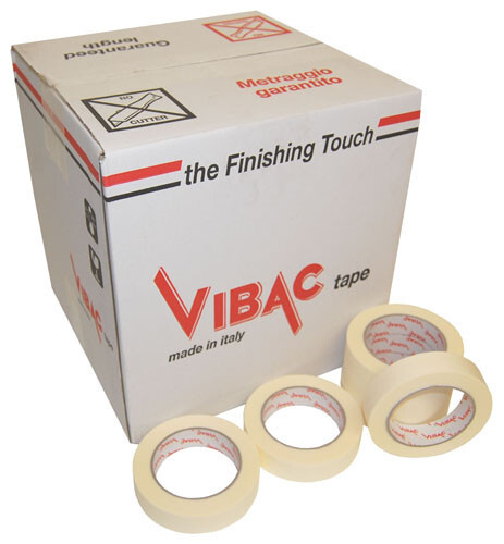 Vibac Masking Tape Adhesive Paper Tape Cream for Decorating 25mm x 50m