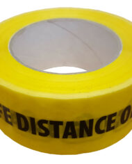 48mm-x-66m-Safe-Distance-1m-Floor-Marking-Tape-Yellow-Qty-6-Rolls-144087150825-2