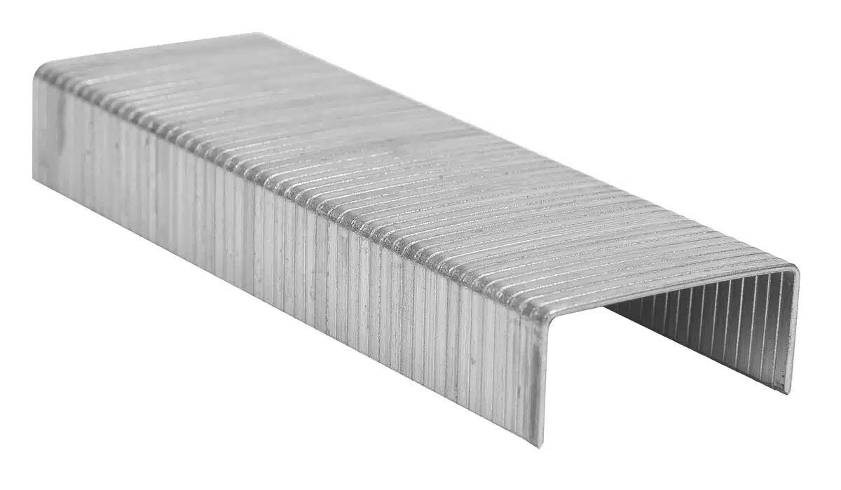 Carton Staples Size 24/8 Leg Length 8mm Galvanised Flat Wire Box of 5000