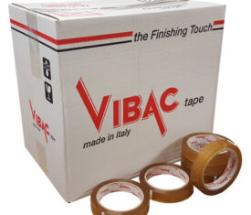 Vibac 500 Clear Polyprop Solvent Adhesive Tape 12mm x 66m Qty 90 Rolls