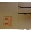 30 Strong Cardboard 6 Bottle Wine Boxes 275mm x 190mm x 335mm Printed Fragile