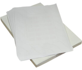 A4 Sheets of Plain White Adhesive Sticker Label Sheets Postal Address Labels