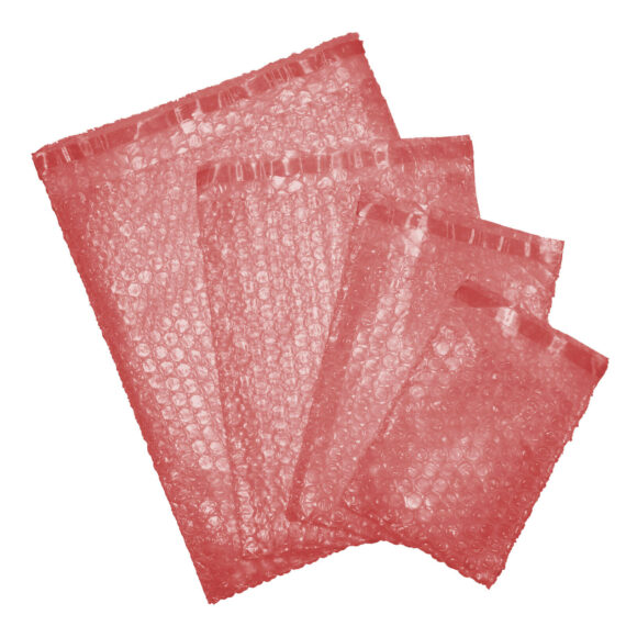 Jiffy Anti-Static Bubble Bags with Peel and Seal Strip Pack of 50