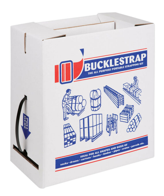 BSK600 Plastic Buckle Hand Strapping Kit 600m Strapping 250 Buckles