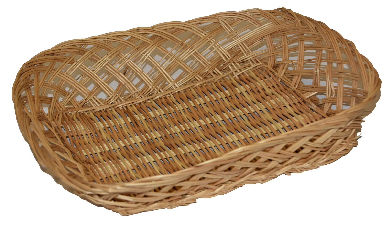Large Wicker Basket for Easter and Christmas Gifts 350mm x 300mm x 70mm Qty 1
