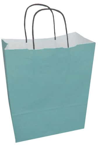 Bright Coloured Twisted Handle Kraft Paper Party Gift Easter Carrier Bags
