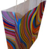 Paper Carrier Party Gift Bags Twisted Handles 320 x 140 x 410mm 70’s Retro Style