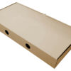12" x 6" x 2" Plain Brown Fish and Chips Chippy Takeout Takeaway Die Cut Boxes