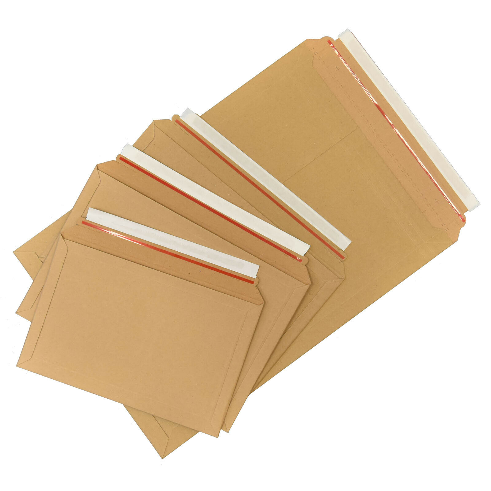 A3 A4 A5 Large Letter Square Cardboard Book Envelopes Strong Rigid Expanding