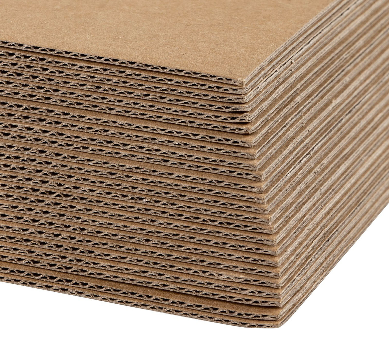 Cardboard Corrugated Sheets Board Pallet Layer Pads 1000mm x 1200mm Qty 25