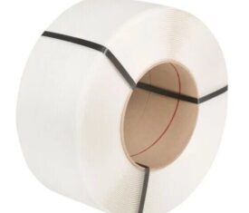 Safeguard 6mm x 0.55mm x 5000m White PP Machine Strapping Qty 1 Coil